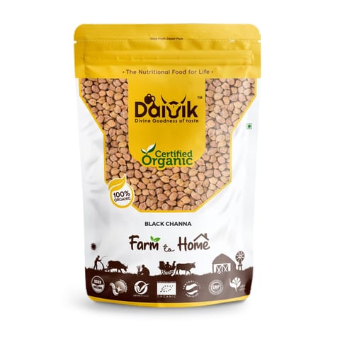 DAIVIK Organic Black Channa/Black Pea/Karuppu Sundal