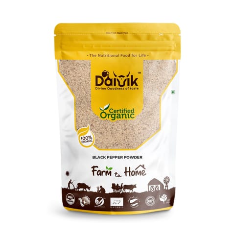 DAIVIK Organic Black Pepper Powder/Kuru Milagu Powder