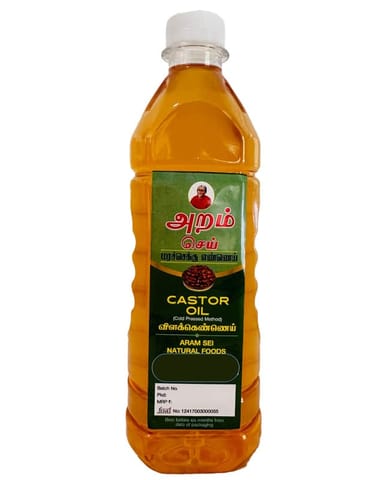 Aram Sei Wood Pressed Castor Oil 1Ltr