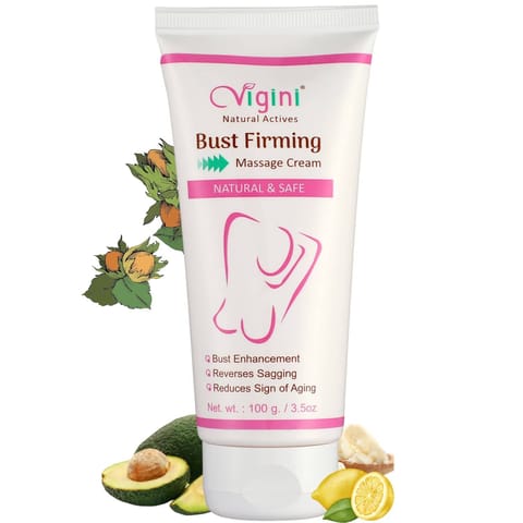Vigini Bust Firming Breast Enlargement Tightening & Lifting Growth Increase Size Cream 100Gm