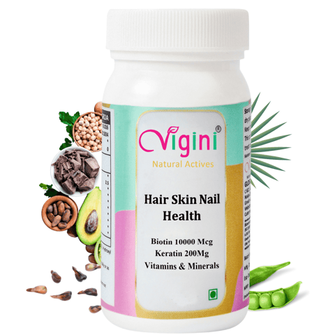 Vigini Hair Skin Nail Health Capsules 30Caps