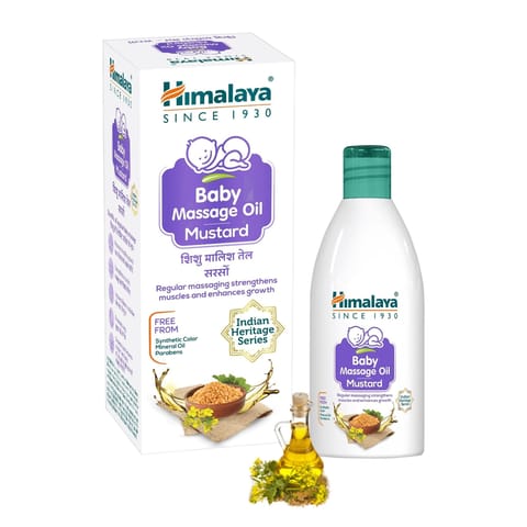 Himalaya Baby Massage Oil - Mustard - 100ml