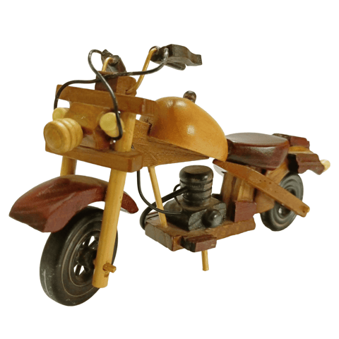 Wooden Motor Bike
