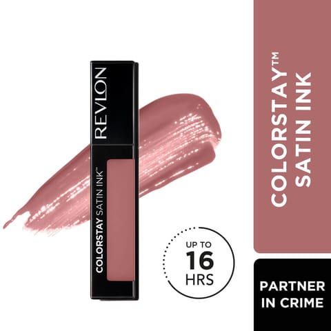 Revlon Colorstay Satin Ink Liquid Lip Color, Partner In Crime