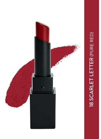 Sugar Nothing Else Matter Longwear Lipstick - 18 Scarlet Letter  (Pure Red)