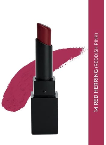 Sugar Nothing Else Matter Longwear Lipstick - 14 Red Herring (Raspberry Pink, Reddish Pink)