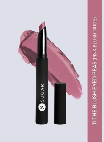 Sugar Matte Attack Transferproof Lipstic - 11 The Blush Eyed Peas (Pink Blush Nude)