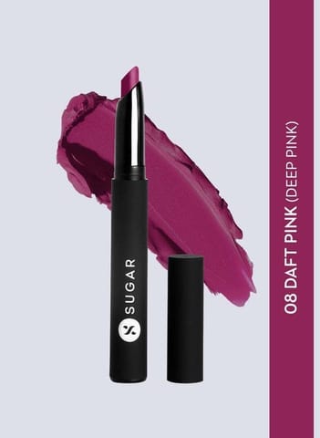 Sugar Matte Attack Transferproof Lipstic - 08 Daft Pink (Deep Pink)