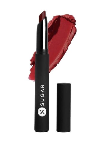 Sugar Matte Attack Transferproof Lipstic - 06 Spring Crimson (Crimson Red)