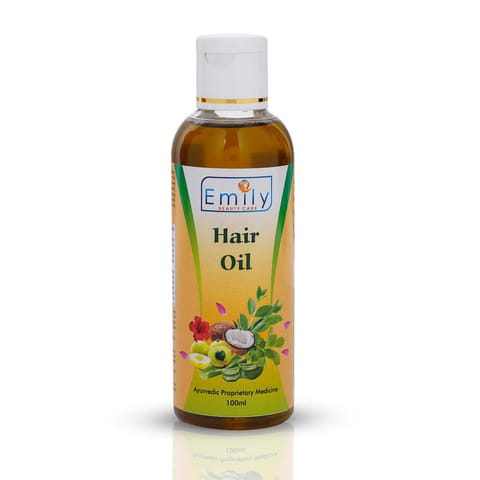 Emily Ayurvedic Hair Oil 100 ml, Hair Fall Control and Hair Growth oil for Men & Women
