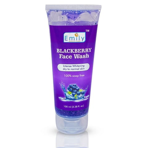 Emily Intense Whitening Blueberry Face Wash 100ml