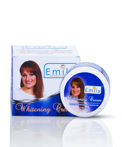 Emily Skin Whitening Night Cream Lightens Skin, Reduces Melanin - Enriched with Vitamin C & E - 30gm