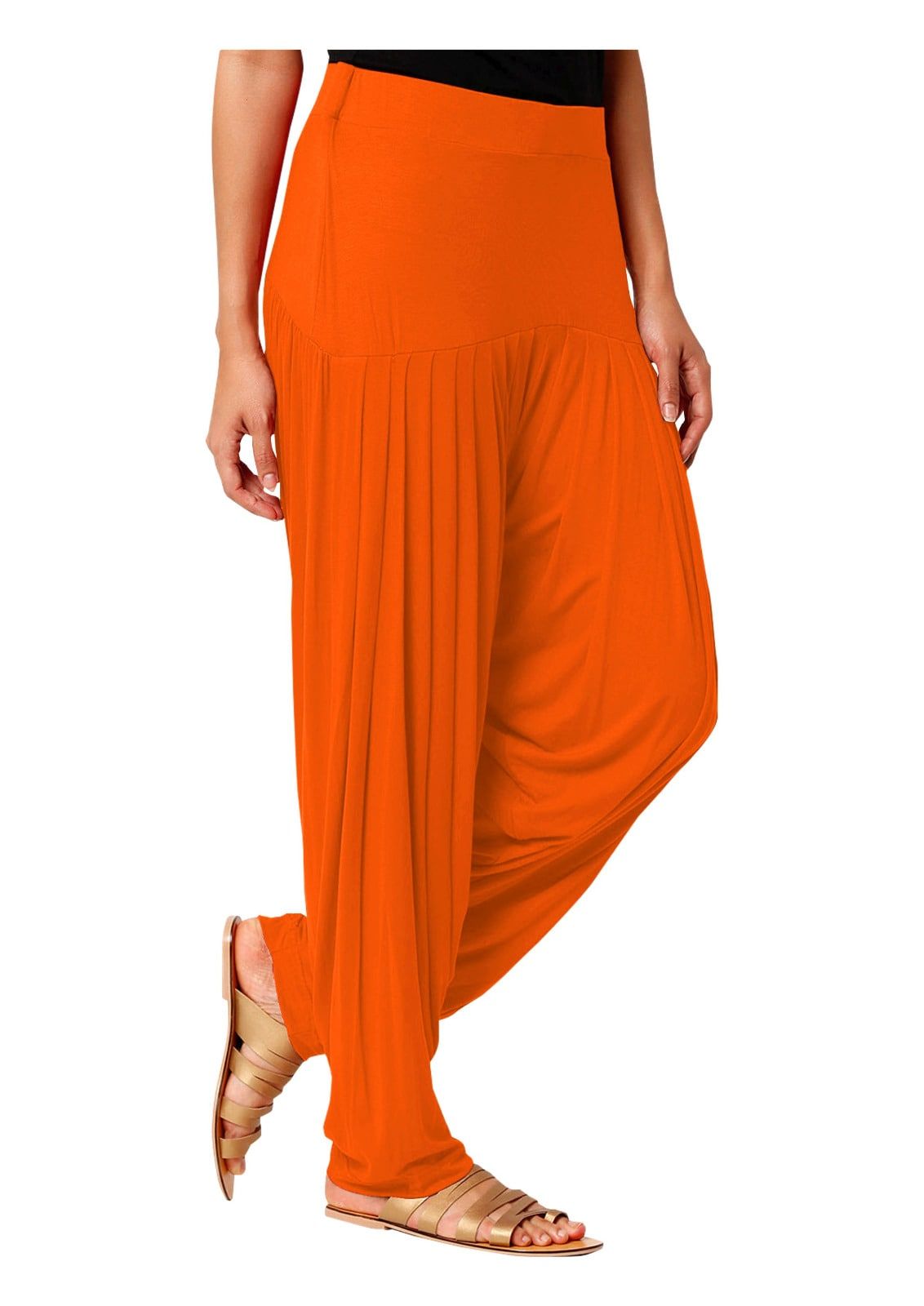 Viscose Pattiyala Orange