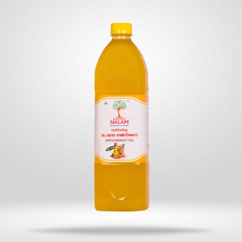 Nalam Pure and Natural Cold Pressed Groundnut Oil Unrefined Cooking Oil
