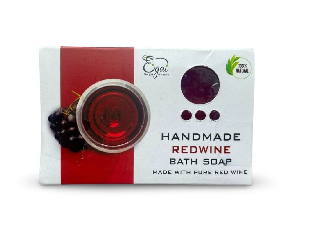 Nalam Egai Red Wine Soap - 75gm