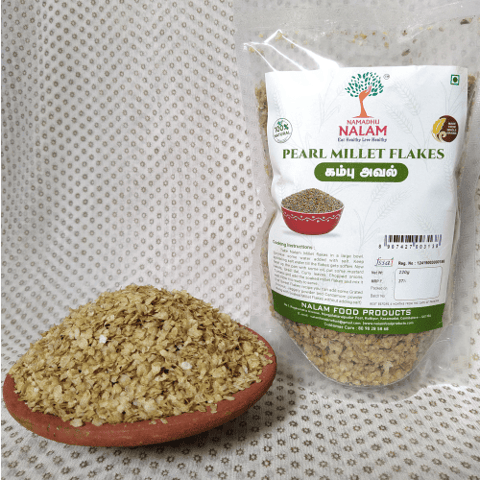 Nalam Desi Pearl Millet Flakes (Nattu Kambu Avul) - 200gm