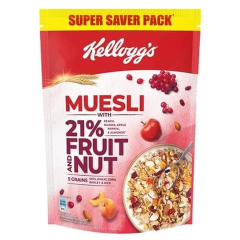 Kelloggs Muesli (Fruit nut & seeds) 75Gm