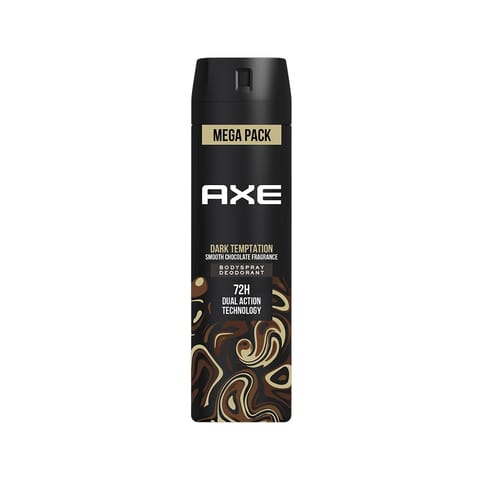 Axe Dark Temptation 72H Dual Action Deodorant Body Spray For Men (215ml)
