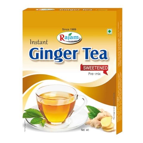 Rajam Ginger Tea Sweetened Pre Mix