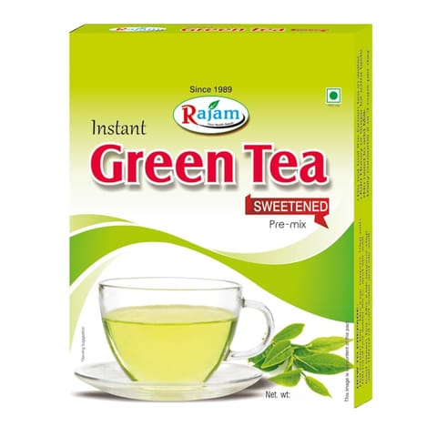 Rajam Green Tea Sweetened Pre Mix