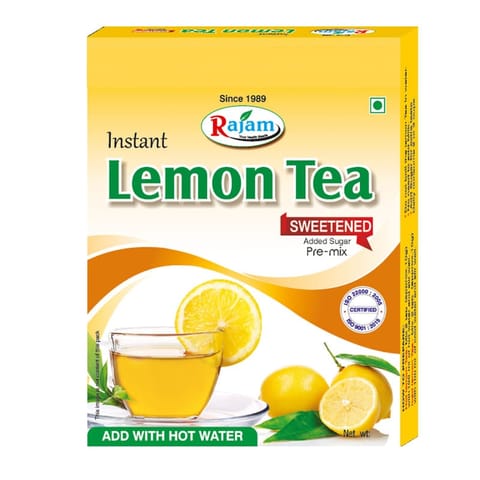 Rajam Lemon Tea Sweetened Pre Mix