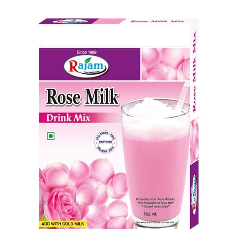 Rajam Rose Milk Drink Mix
