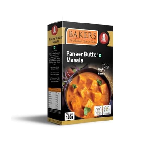 Bakers Paneer Butter Masala 100gm