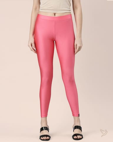 Twin Birds Women Shimmer Legging Watermelon