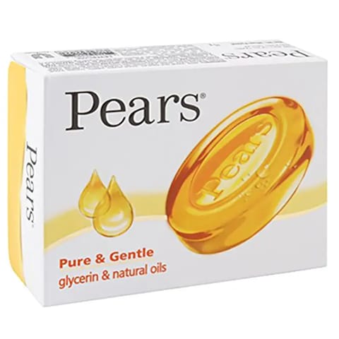Pears Pure & Gentle Soap With Glycerin & Natural Oils - 60gm