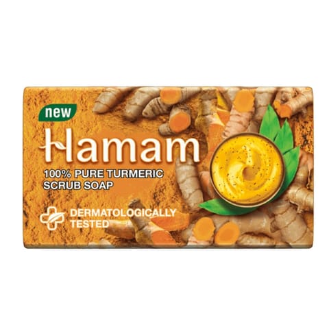 Hamam 100% Pure Turmeric Scrub Soap - 100g