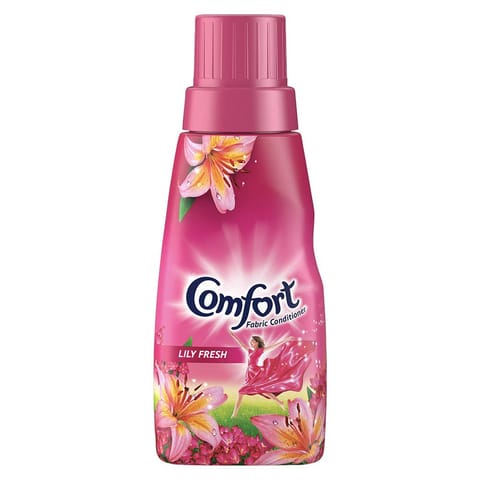 Comfort Lily Fresh Fabric Conditioner After Wash Liquid Fabric Softener Softness, Shine & Long Lasting Freshness