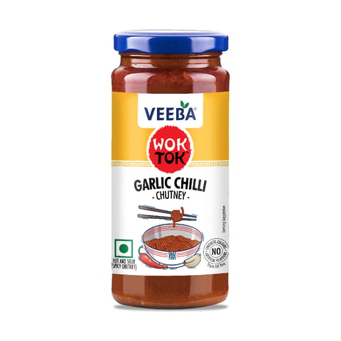 Veeba Wok Tok Garlic Chilli Chutney  (250G)