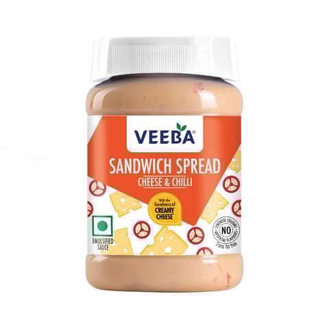 Veeba Sandwich Spread Cheese & Chilli (250G)