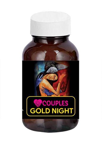 Maavel Couples Gold Night Capsules 60 Nos | 100% Natural | Restore Your Lost Power