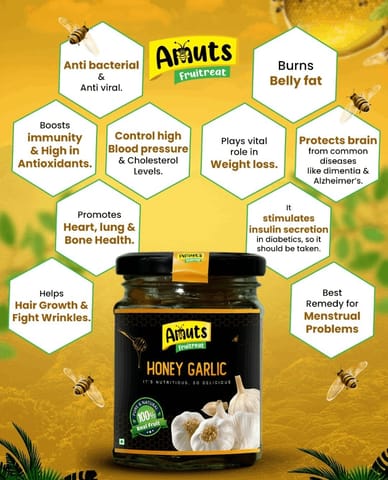 Amuts Honey Garlic - 250gm