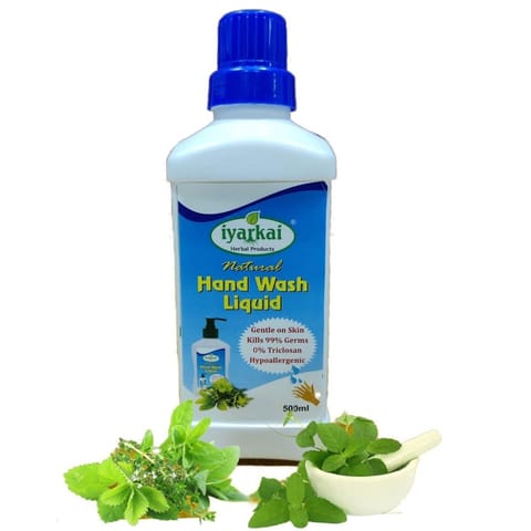 Iyarkai Natural Hand Wash Liquid - 500ml
