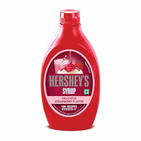 Hershey'S Strawberry Flavored Syrup Delicious Strawberry Flavor