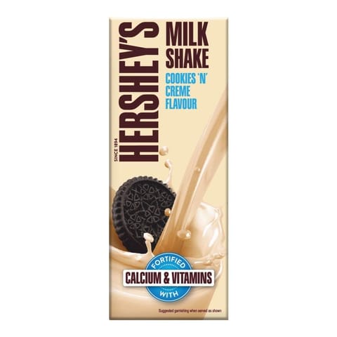 Hershey'S Cookies N Cr�me Flavored Milkshake Enriched With Calcium 180ml