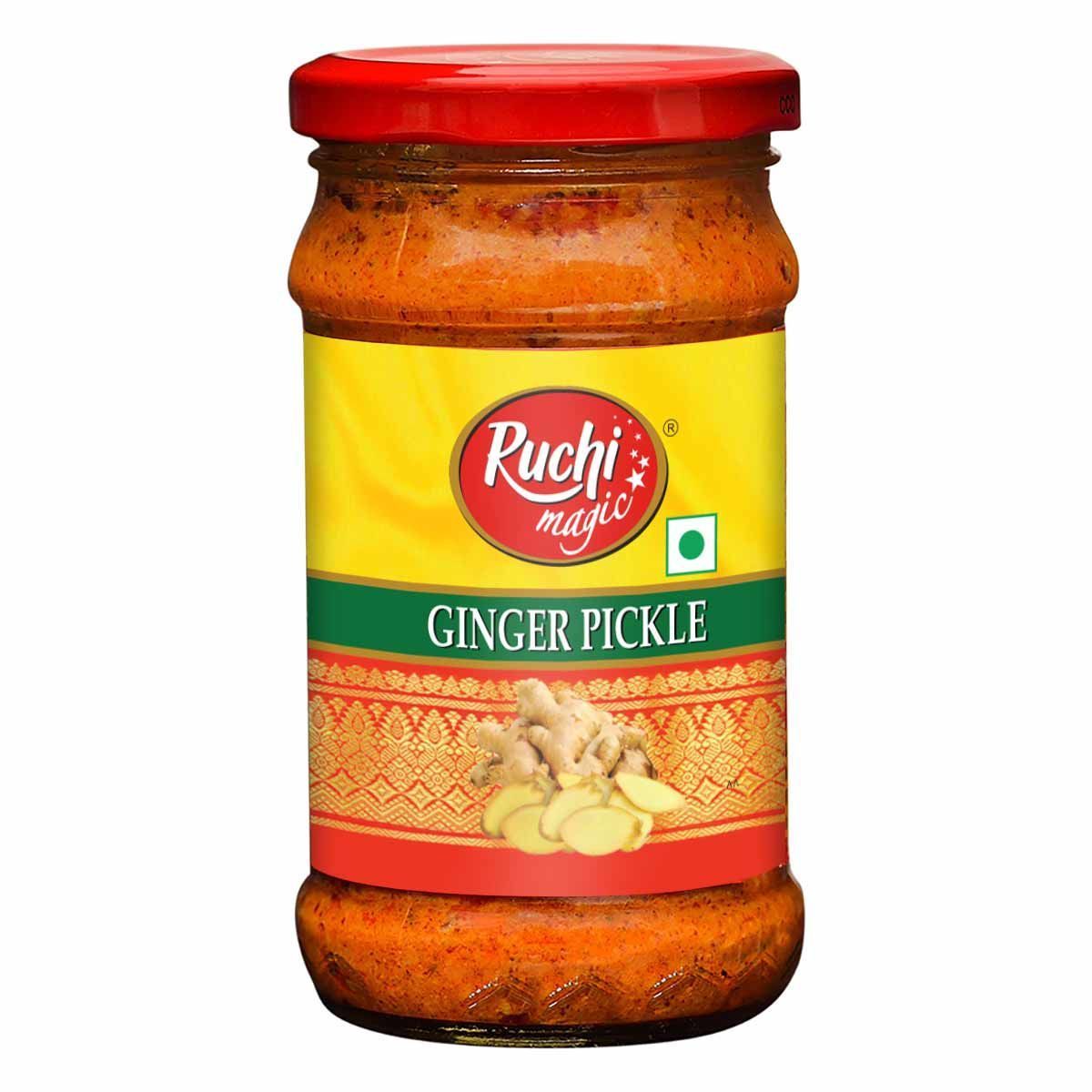 Ruchi Magic Ginger Pickle - 300 gm