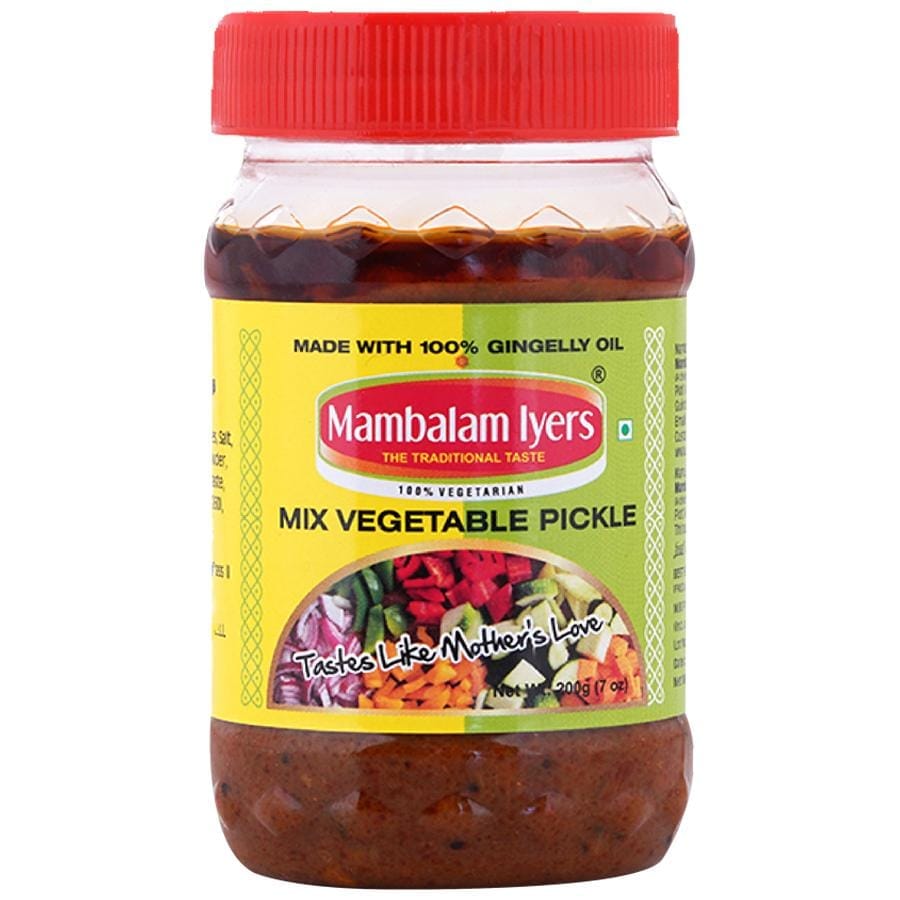 Mambalam Iyers Mixed Vegetable Pickle 200G