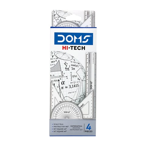 DOMS Hi-Tech Mathematical Drawing Instrument Set