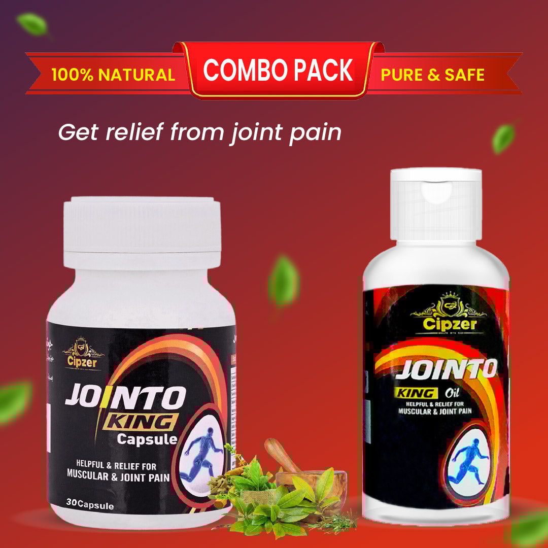 Cipzer Jointo King Capsule 30'S + Jointo King Oil 50 Ml