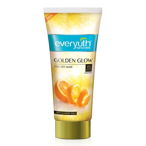 Everyuth Natural Advanced Golden Glow Peel Off Mask for Instant Glow Skin 100ml