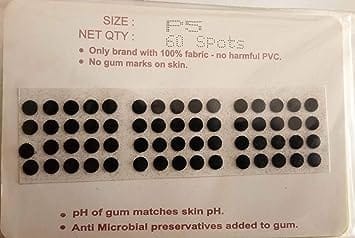 Eyetex Pallavi Bindi P5 Black Pack Of 15