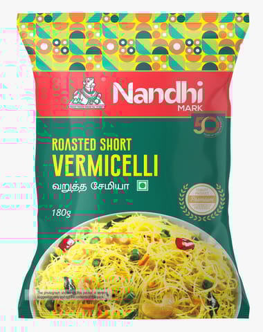 Nandhi Mark Roasted Short Vermicelli Semia - 180G