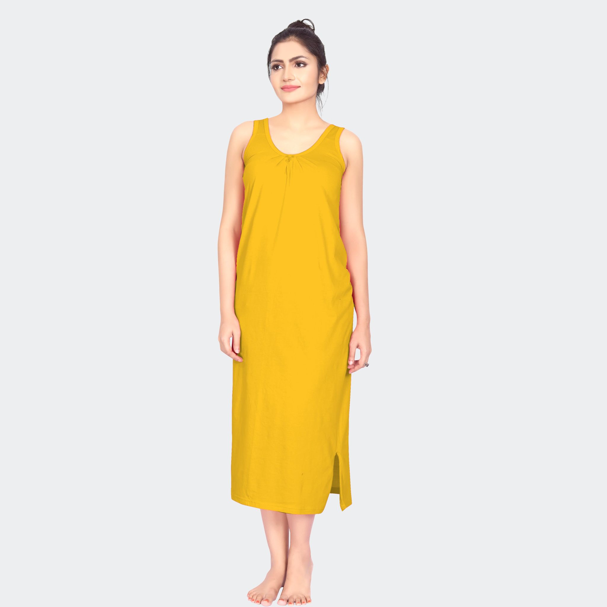 Prithvi Women Nighty Gold