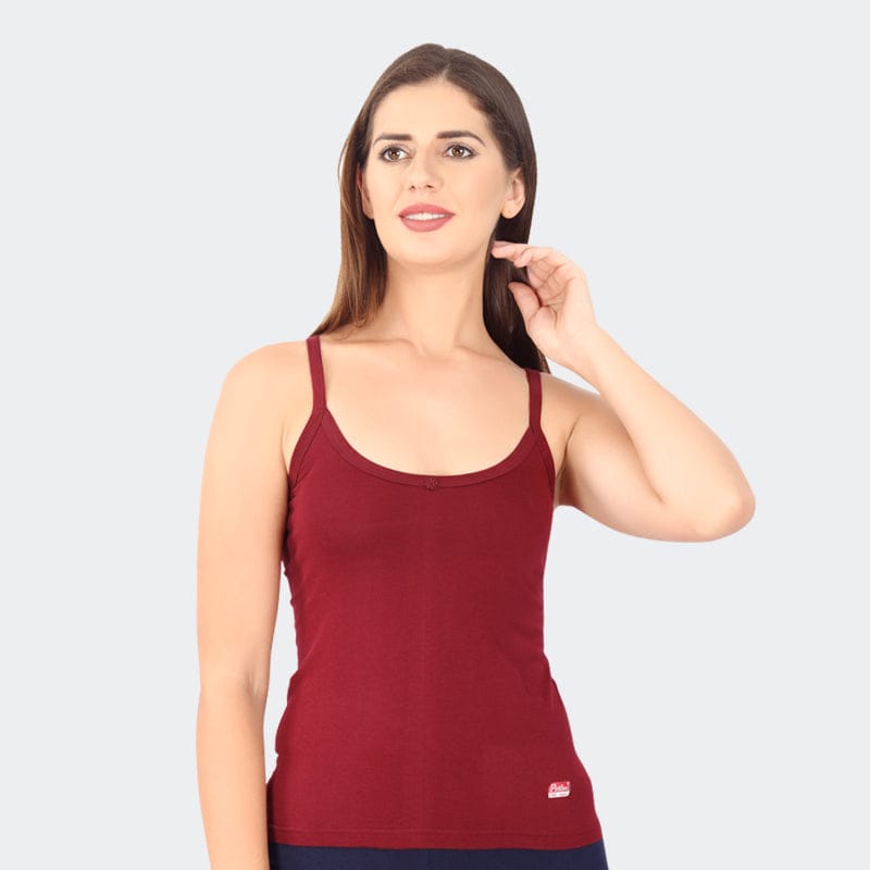 Prithvi Women Jasmine Slip Burganty