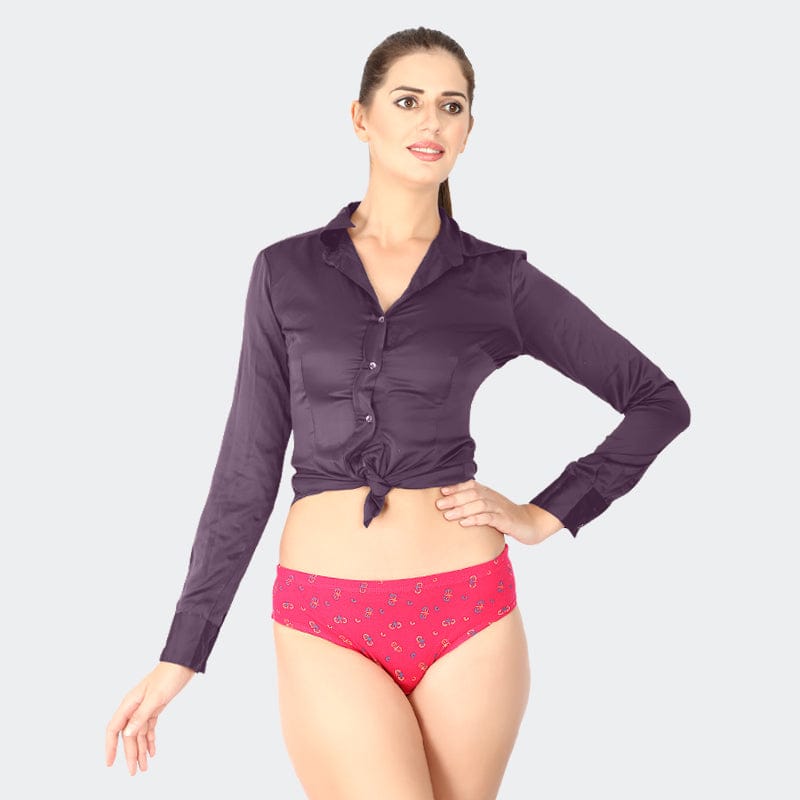 Prithvi Flower Print Women Panties P042
