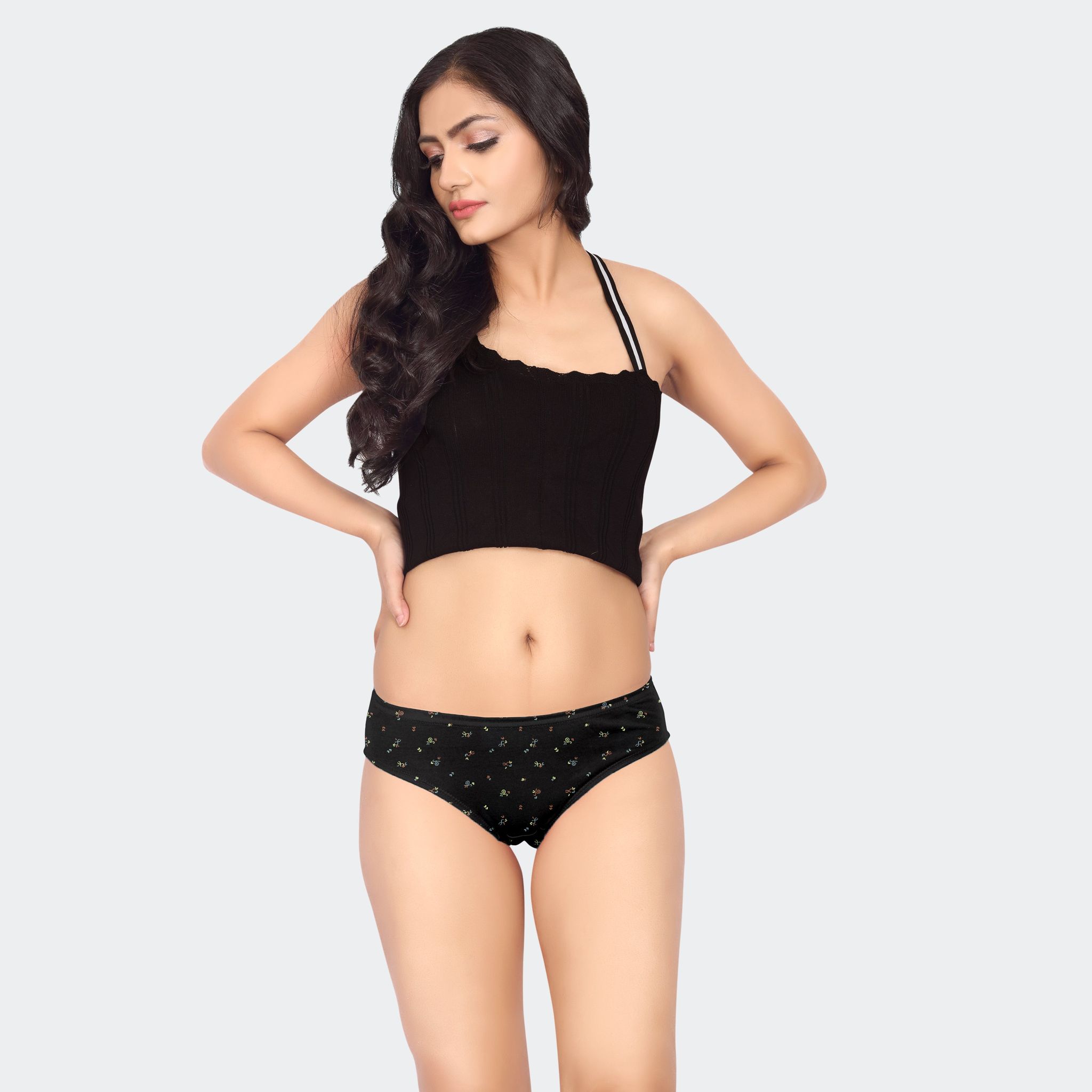 Prithvi Flower Print Women Panties P048