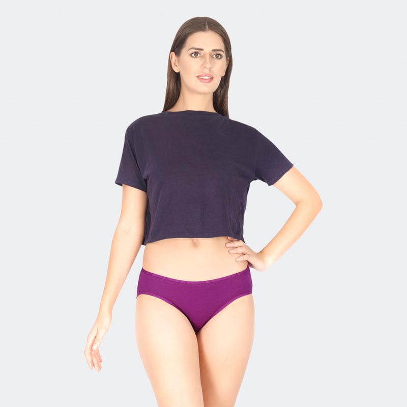 Prithvi Leo Panties For Women Dark Lilac